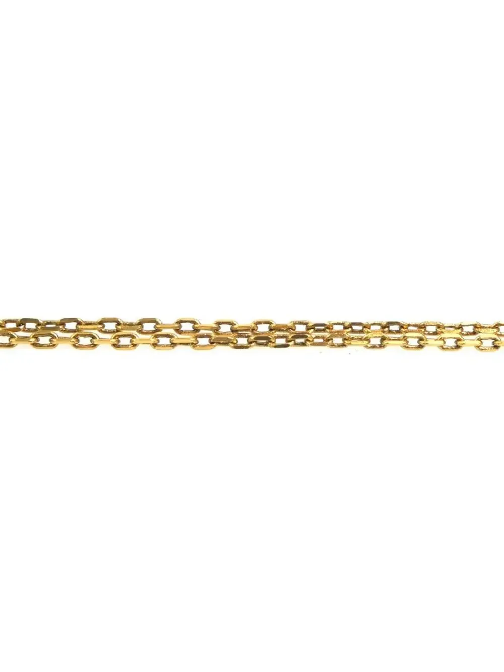 Auth Christian Dior Necklace White/Gold #302667C24B